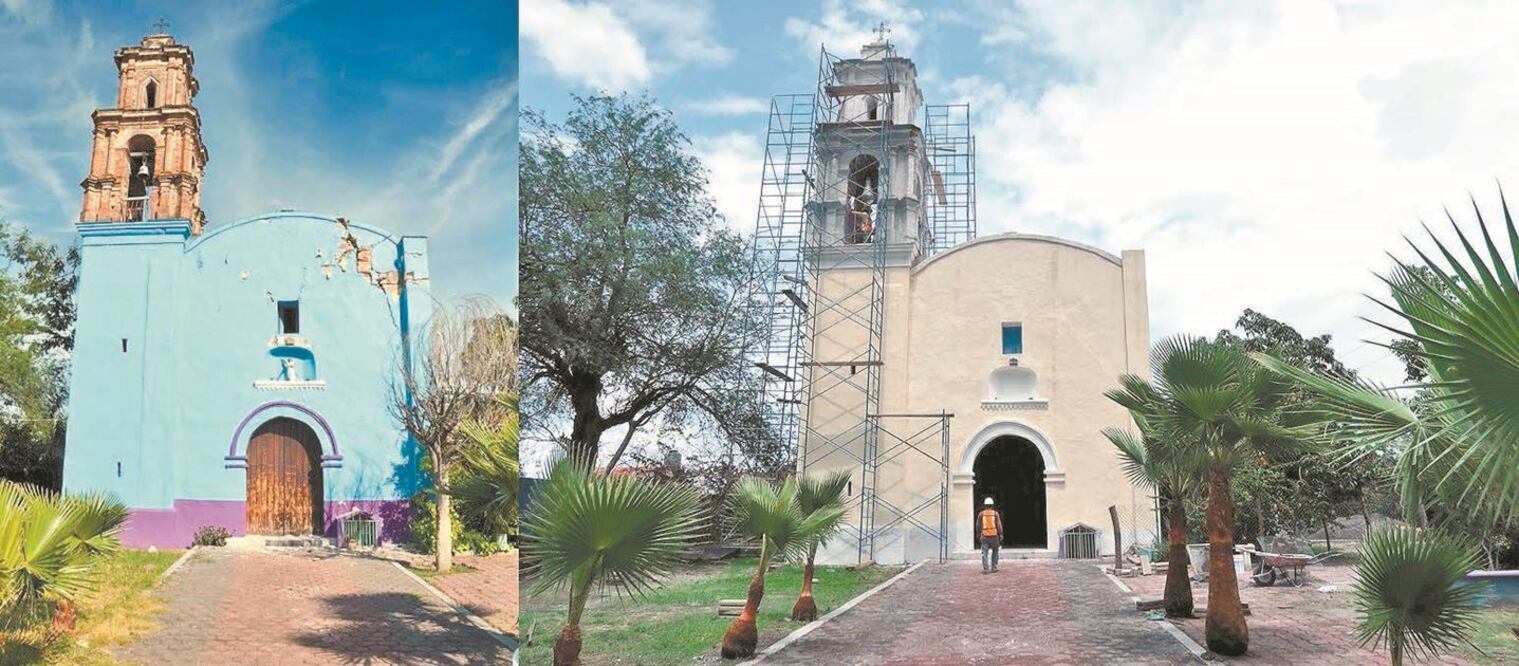 La Capilla de los Reyes, Tepalcingo, es uno de los 13 inmuebles que se terminaron de atender en 2019. CORTESÍA CENTRO INAH MORELOS