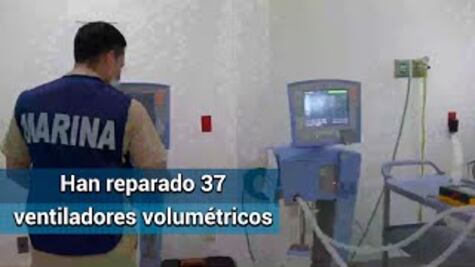 Elementos de la Marina han reparado 37 ventiladores volumétricos