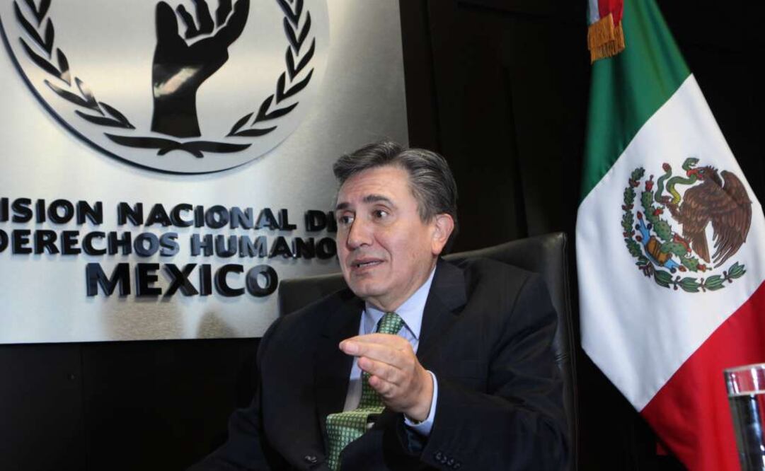 Luis Raúl González Pérez, presidente de la CNDH. Foto: Archivo