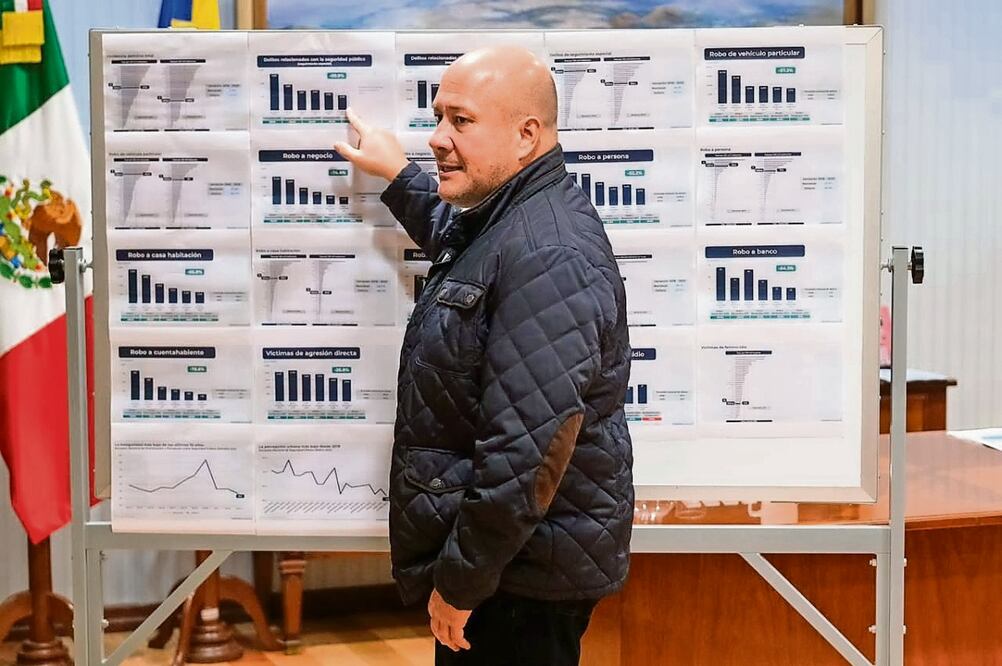 Enrique Alfaro comentó los resultados de las acciones que ha emprendido su gobierno, reflejadas en el corte a noviembre del SNSP. Foto: Especial