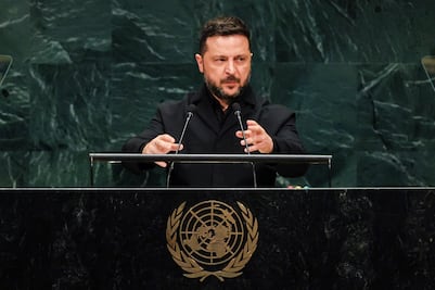 Putin es el "paciente cero" que "propaga la guerra", dice Zelensky ante la ONU; llama a "detenerlo"