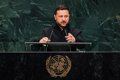 Putin es el "paciente cero" que "propaga la guerra", dice Zelensky ante la ONU; llama a "detenerlo"