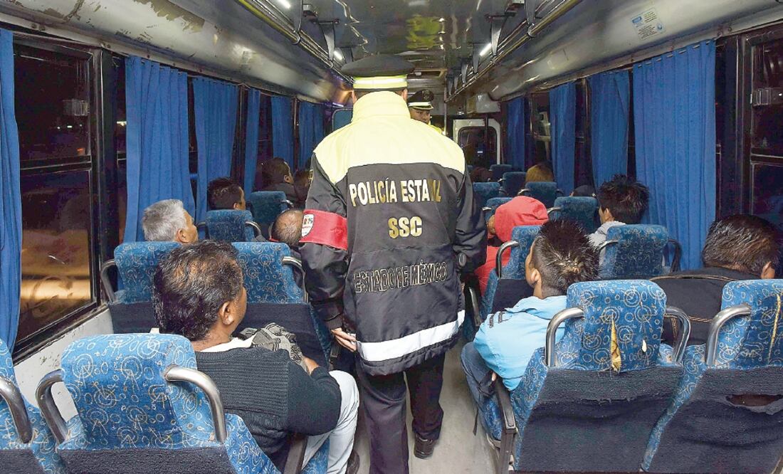 El programa Autobús Seguro pretende bajar los índices de asaltos a bordo de transporte público y de pasajeros asesinados por resistirse a los atracos (JUAN M. BARRERA. EL UNIVERSAL)