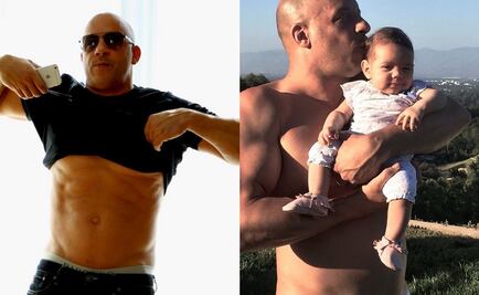 ¿Y dónde quedó el abdomen marcado de Vin Diesel?