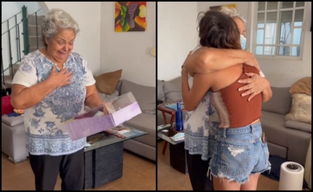 Por Día de las Madres, joven regala a su abuelita su primera muñeca y se hace viral