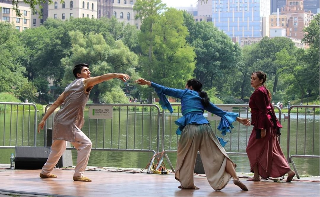 Entitled "Lively Moods", the dance group performed in front of the Harlem Meer, one of the iconic Central Park’s bodies of water - Photo: File photo/NOTIMEX