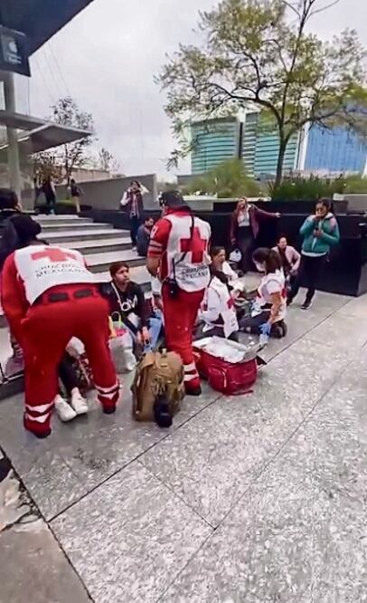 Ninguno de los heridos requirió traslado al hospital. Foto: FRANCISCO RODRÍGUEZ. EL UNIVERSAL
