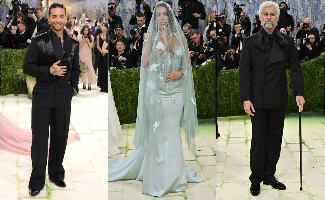 Ellos sorprendieron con sus outfits en la alfombra roja de la Met Gala 2026 / Fotos: AFP
