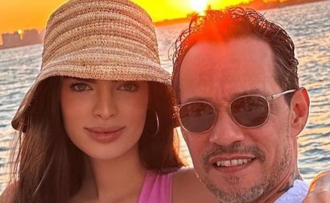 Marc Anthony y Nadia Ferreira. Fuente: Instagram @nadiaferreira