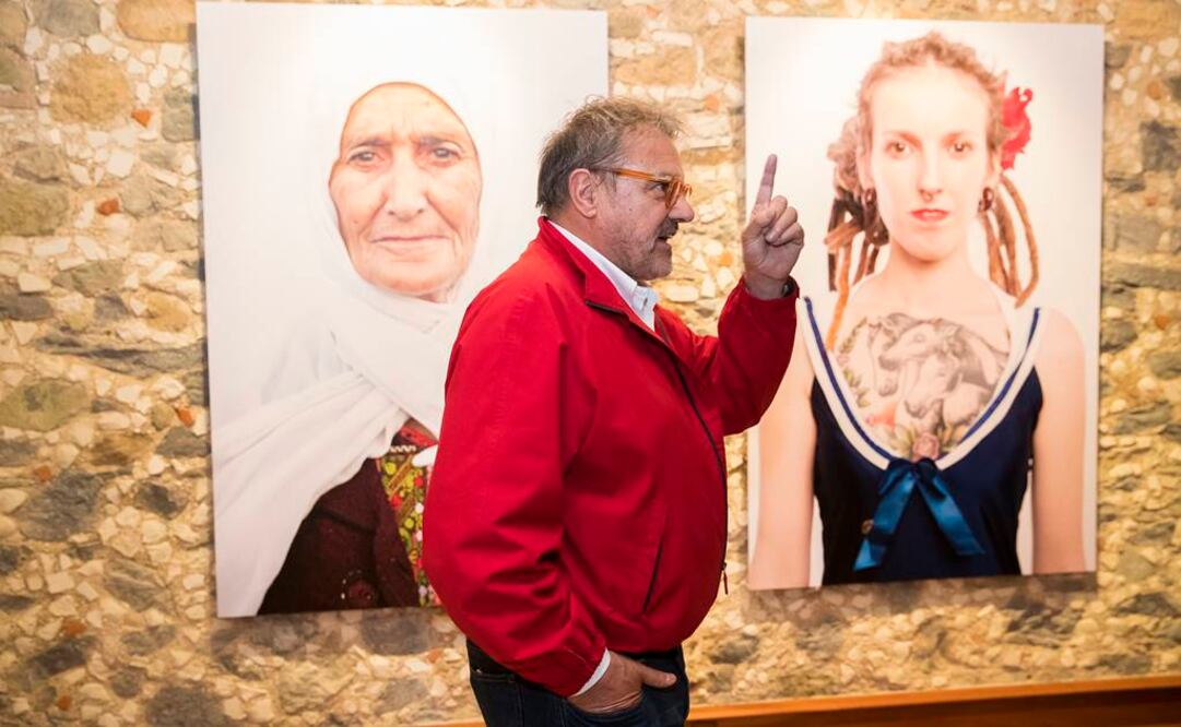 El famoso fotógrafo italiano que Oliviero Toscani, junto a la marca de ropa Benetton, revolucionó el lenguaje convencional de la publicidad. Sus campañas, desde la década de los 80, causaron innumerables controversias. FOTO: Yadín Xolalpa/EL UNIVERSAL.