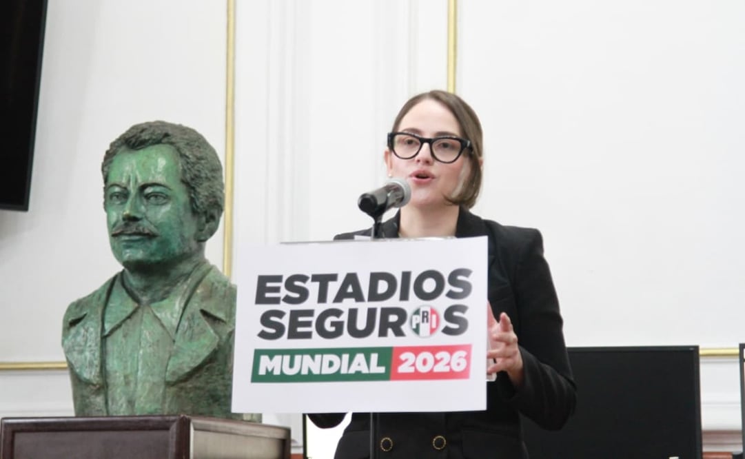 A 100 días del Mundial, diputada del PRI propone prohibir ingresar pancartas y banderas políticas a estadios.
Foto Especial.