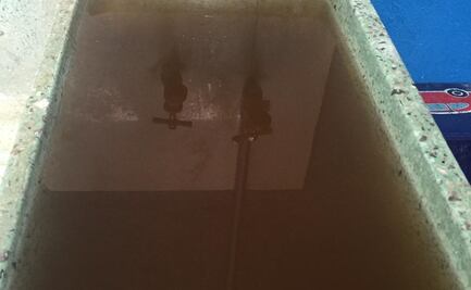 Habitantes de Ciudad Satélite denuncian poca agua y turbia en las últimas dos semanas 