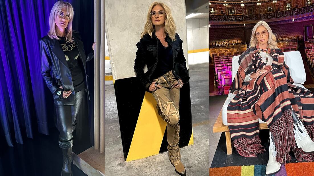 El auténtico estilo de Adela Micha. Foto: Instagram @adelamicha