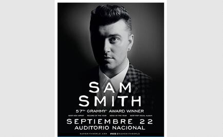 Sam Smith anuncia concierto en el DF
