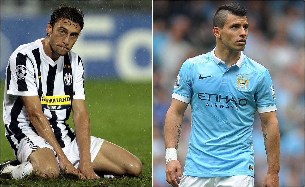 Agüero y Marchisio se pierden el City-Juventus 