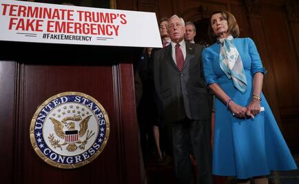 Congreso de EU alista votación sobre la declaración de emergencia de Trump