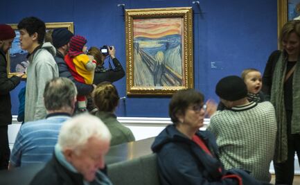 Mensaje oculto sobre la locura en "El Grito", de Edvard Munch, fue escrito por el propio artista