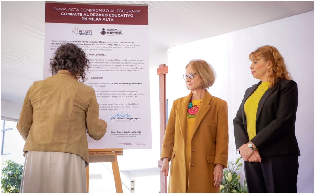 Combatir rezago educativo en 20 mil personas. Foto: Especial