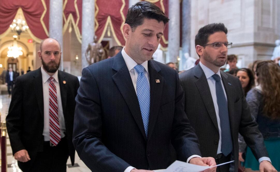 El presidente de la Cámara de Representantes de los Estados Unidos, Paul Ryan (Foto: EFE)