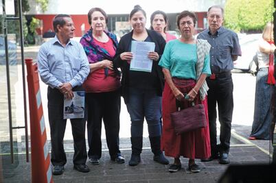 Llevan a la CDHDF protesta por deprimido en Mixcoac