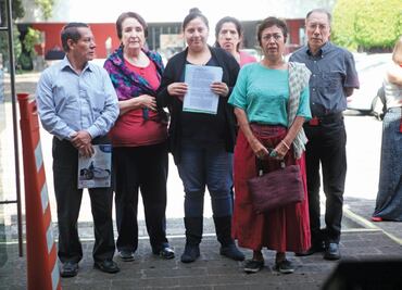 Llevan a la CDHDF protesta por deprimido en Mixcoac