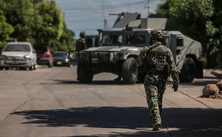 Abaten a 4 hombres armados en enfrentamiento al norte de Culiacán