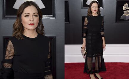 Natalia Lafourcade, en la alfombra previo a los Grammy 2018