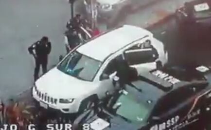 Por "confusión" agentes de investigación riñen con policías preventivos en Iztacalco