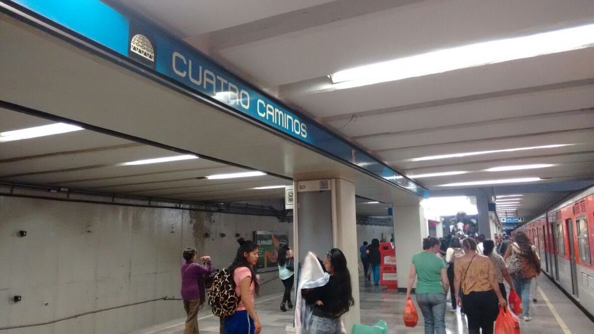 La estación que es conocida por el domo de una plaza de toros