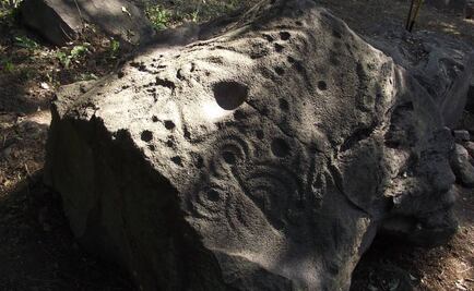 Localizan 108 petroglifos en Zona Arqueológica de La Campana