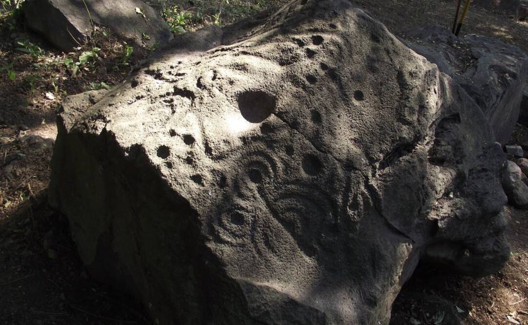 Los petroglifos localizados en La Campana abarcan un periodo de casi tres mil años Foto: Cortesía INAH