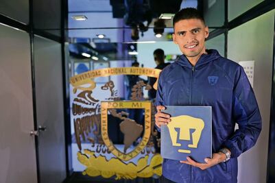 Guilermo Martínez ya es jugador de los Pumas para el Clausura 2024