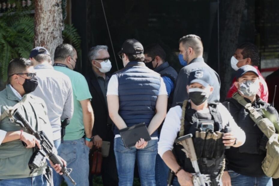 Fiscalía de Jalisco realiza diligencias en zona donde fue asesinado Aristóteles Sandoval