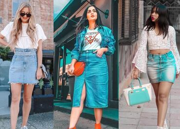 5 faldas de mezclilla que no deben faltar en tu guardarropa