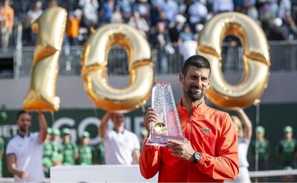 Novak Djokovic llega a 100 títulos como tenista profesional; remontó Hubert Hurkacz en Ginebra