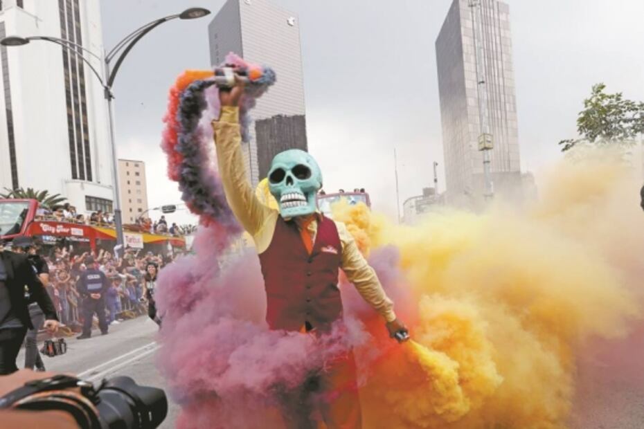 Al desfile internacional de Día de Muertos sólo faltó José José