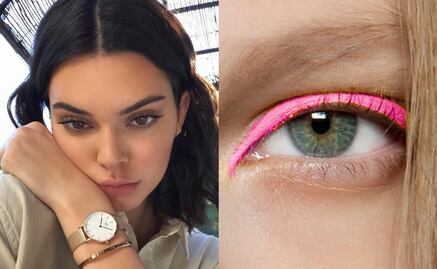 Delineado rosa, la tendencia millennial que impuso Kendall Jenner