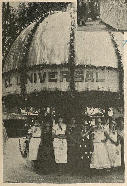 Así eran los desfiles y bailes de primavera