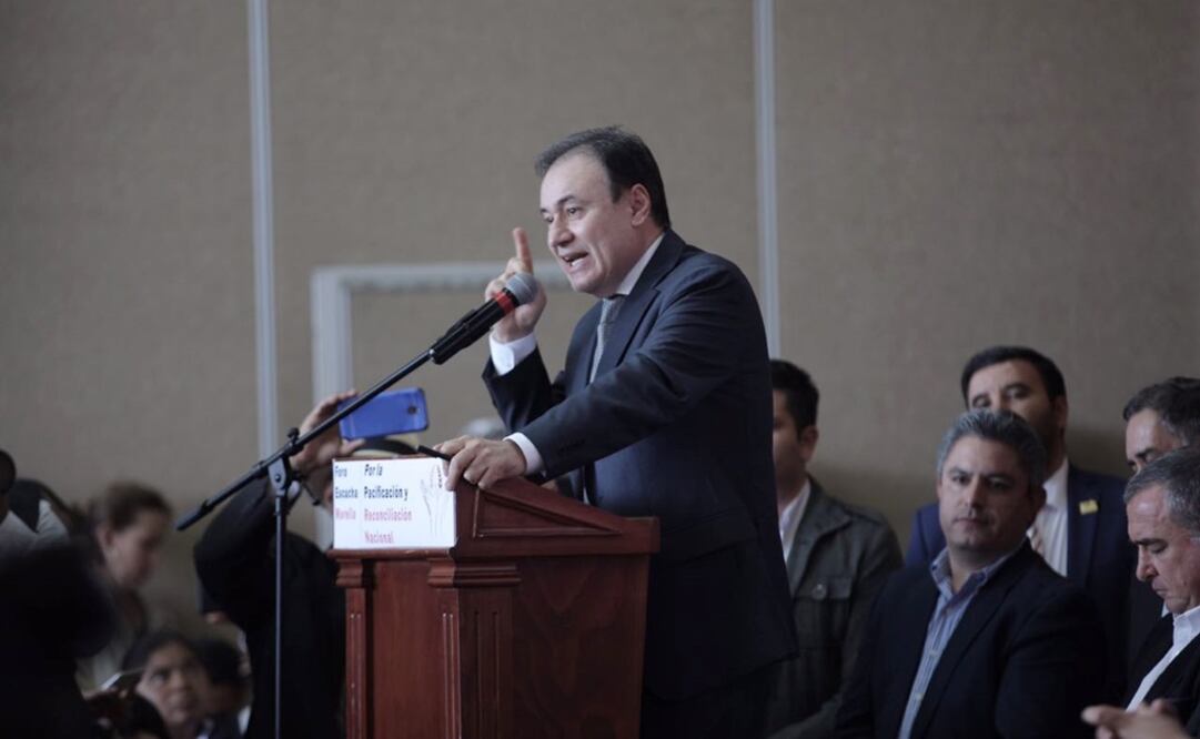 Alfonso Durazo durante el foro "Escucha Morelia". (FOTO: Rodolfo Ayala. EL UNIVERSAL)