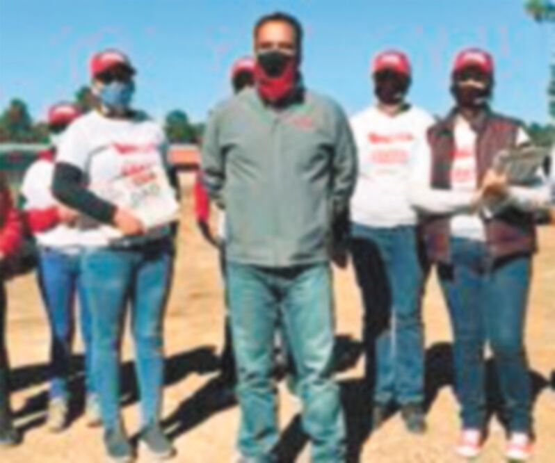 El abanderado de Morena por el gobierno de Chihuahua, Juan. TOMADA DE TWITTER 