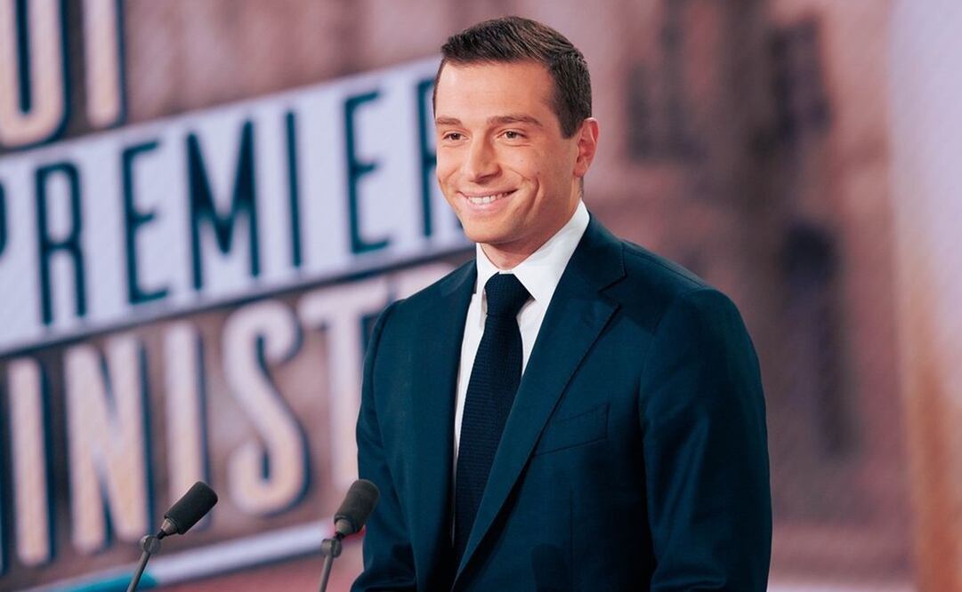 Jordan Bardella, de 28 años, ha vuelto a ser el gran triunfador de unos comicios que le acercan a la jefatura del Gobierno de Francia. Foto: Instagram