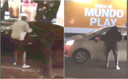 Captan en video asalto múltiple cerca de Perisur