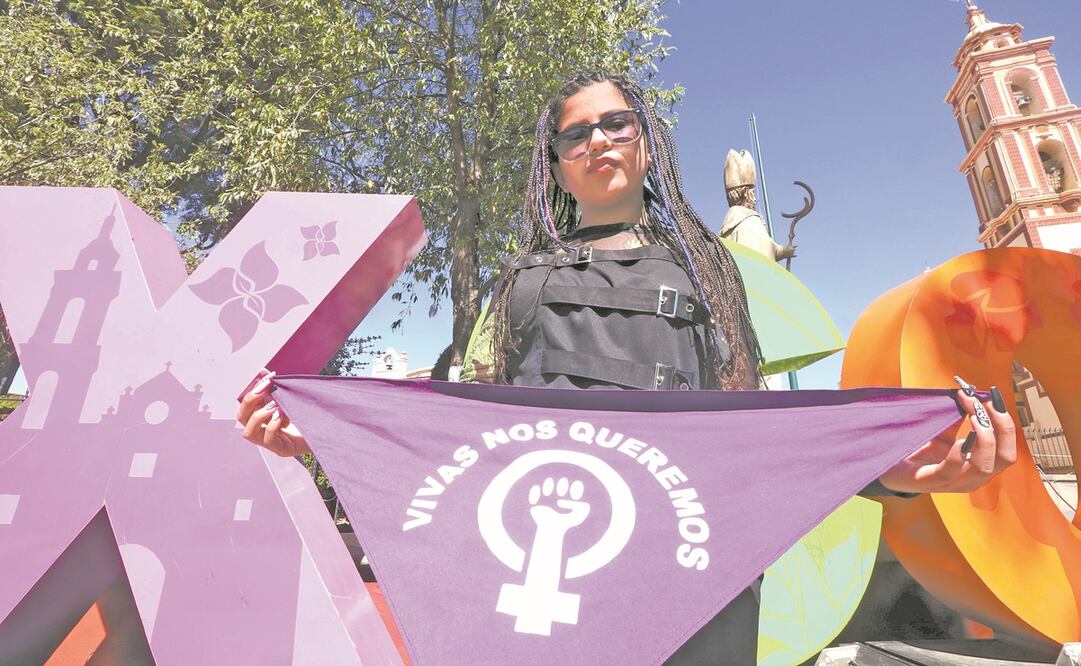 Prania Esponda es una mujer tlaxcalteca y activista que quería hacer las cosas de manera distinta; ella es el otro rostro de María Guadalupe Muñoz Esponda, la otra cara que decidió salir a luchar. Fotos: Omar Contreras