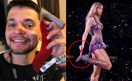 Esto es lo que el fan de Taylor Swift, que recibió su tacón, hará con el zapato roto