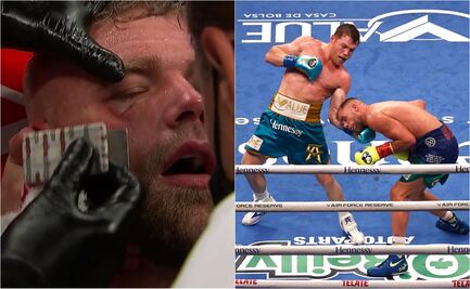 Reaparece Saunders; confirma que 'Canelo' le partió en tres la mejilla