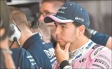 Checo Pérez firmaría su peor temporada en la F1