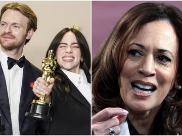 Billie Eilish y su hermano Finneas anuncian su voto en favor de Kamala Harris