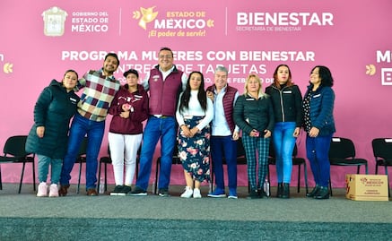 Mujeres con Bienestar: Entregan tres mil tarjetas en Edomex; beneficiarias recibirán 7 mil 500 en febrero