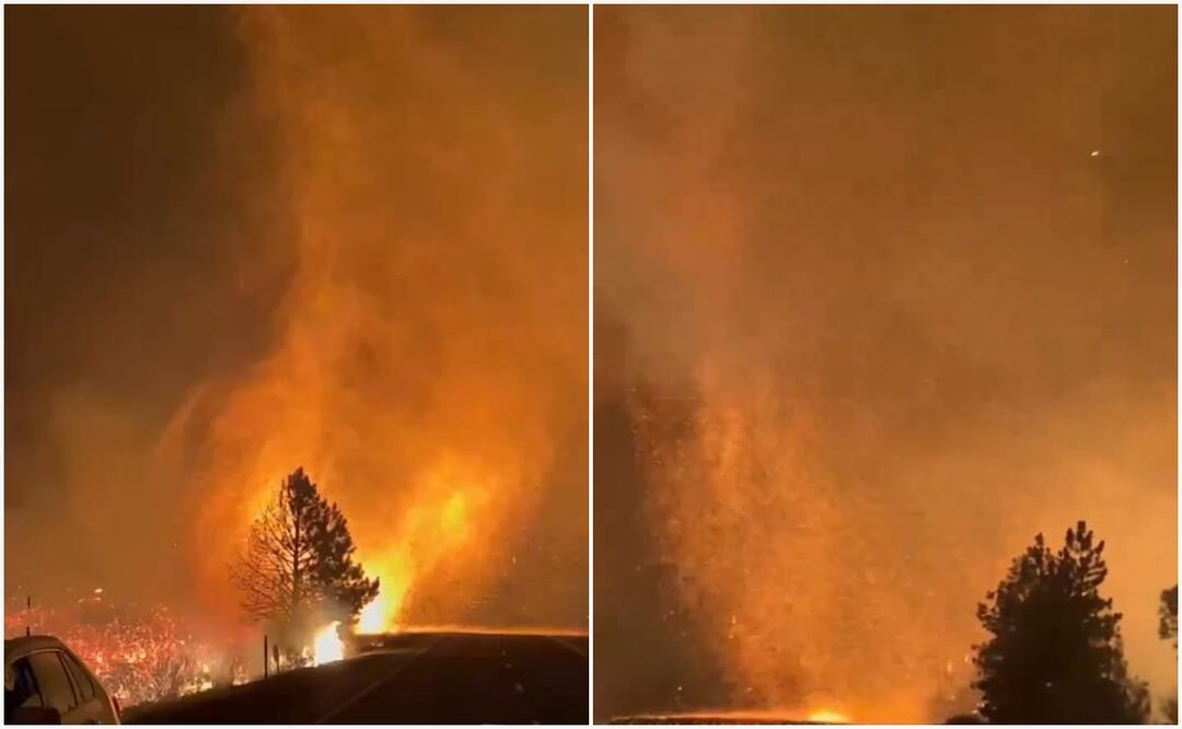 California vive un temprano inicio de lo que parece ser una intensa temporada de incendios forestales. Foto: Captura de video