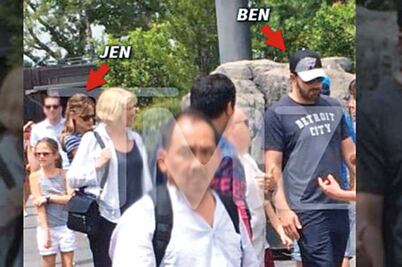 Ben Affleck celebra cumpleaños con su familia